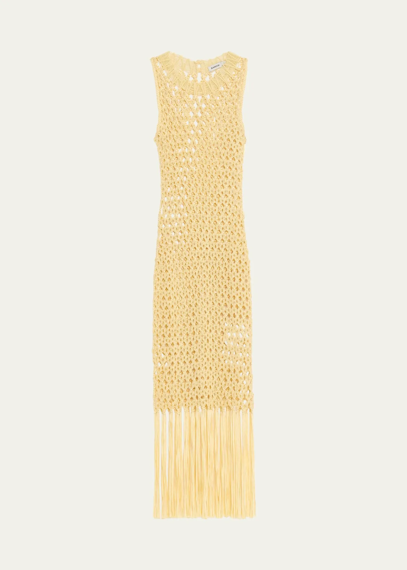 SIMKHAIJensen Macrame Midi Dress