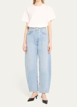 SIMKHAIJojo Cropped Short-Sleeve Cotton T-Shirt