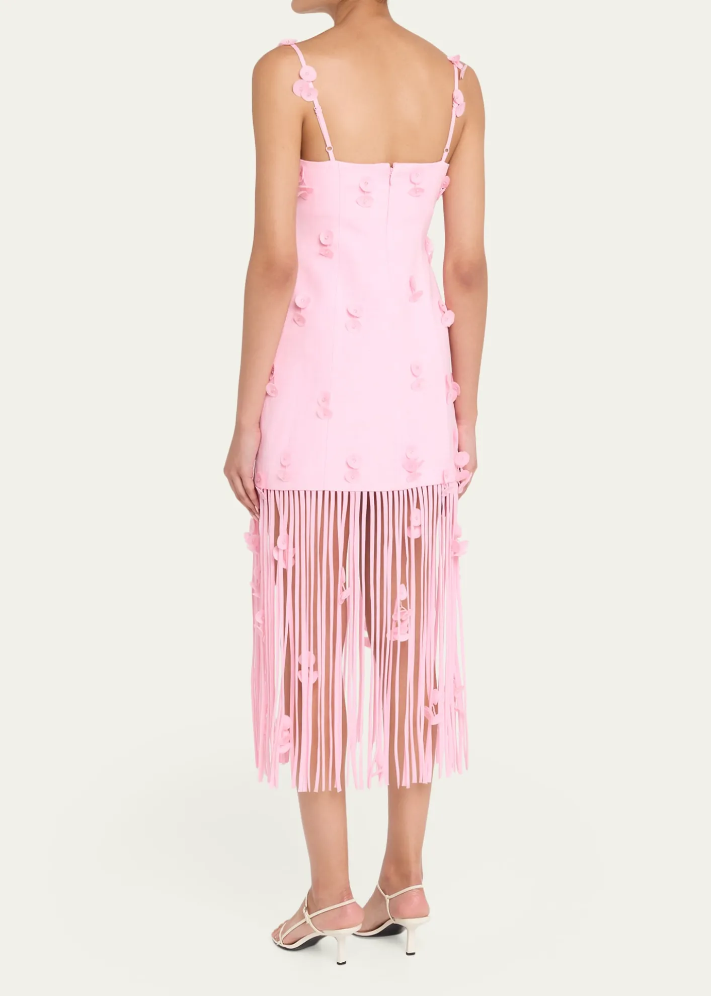 SIMKHAIJuliana Floral Fringe Midi Dress