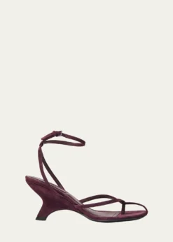 SIMKHAIKelsey Suede Ankle-Strap Sandals