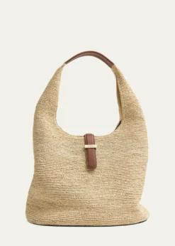 SIMKHAIKhai Small Raffia Tote Bag