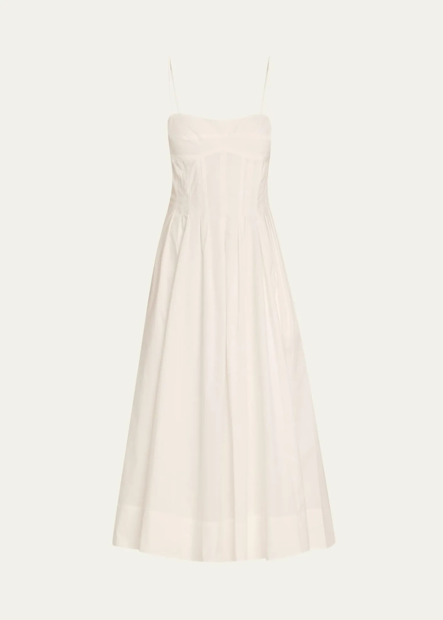 SIMKHAIKittiya Sleeveless A-Line Midi Dress