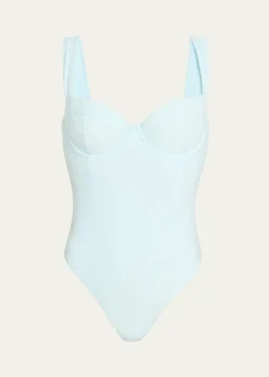 SIMKHAIKyle Bustier One-Piece Swimsuit