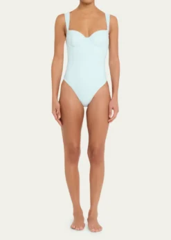 SIMKHAIKyle Bustier One-Piece Swimsuit