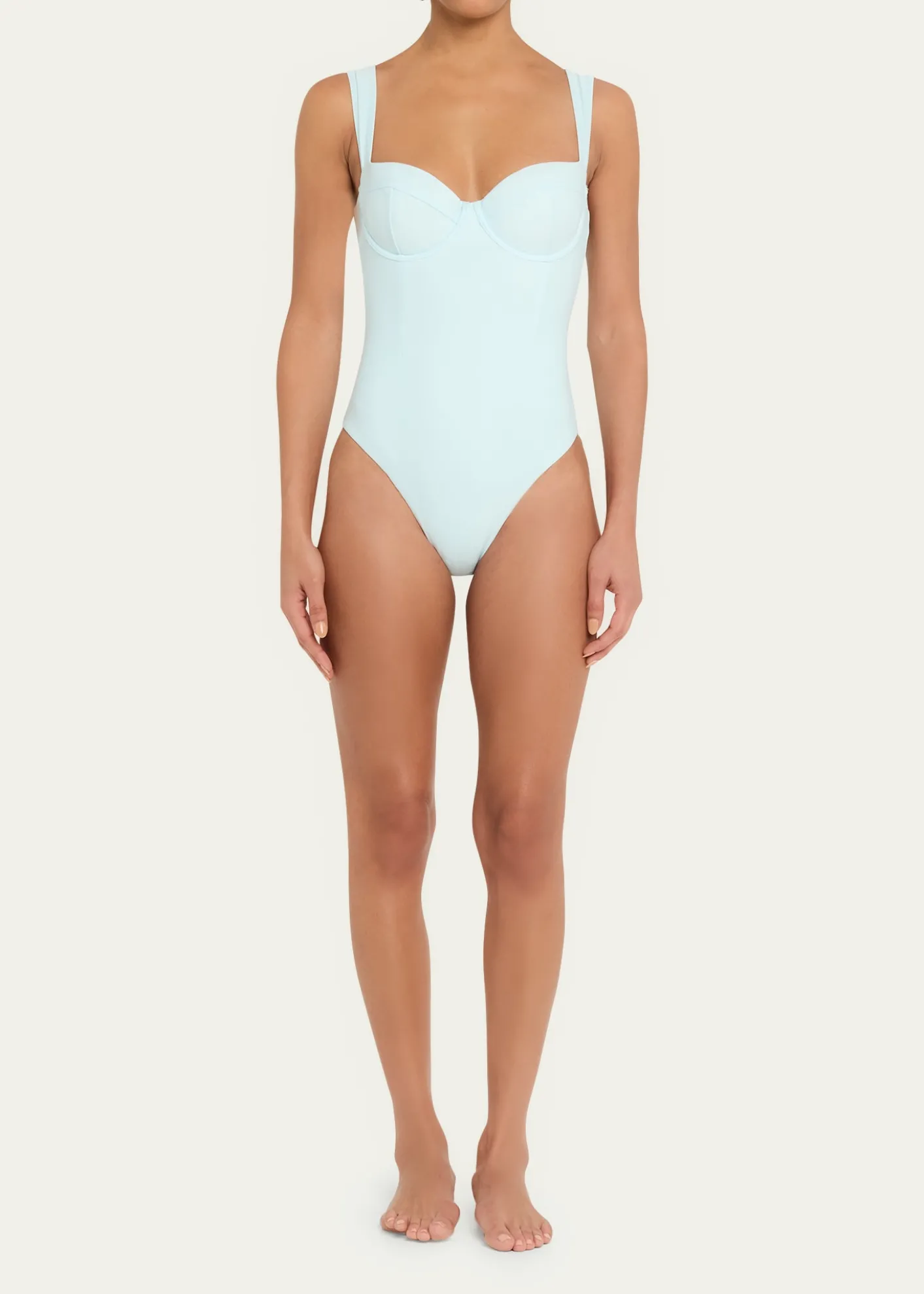 SIMKHAIKyle Bustier One-Piece Swimsuit