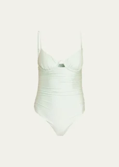 SIMKHAILaine Ruched One-Piece Swimsuit