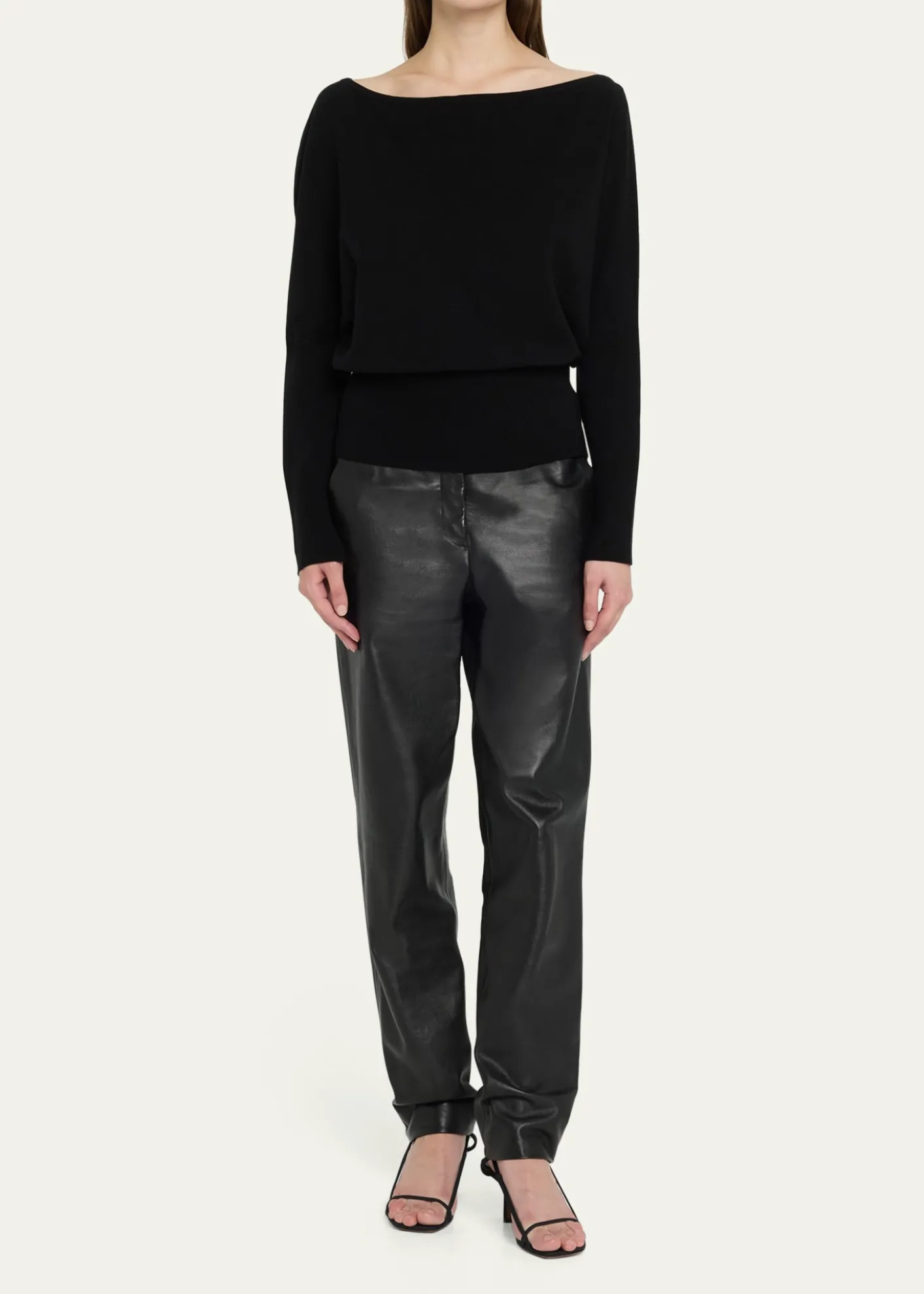SIMKHAILavina Draped Off-Shoulder Sweater