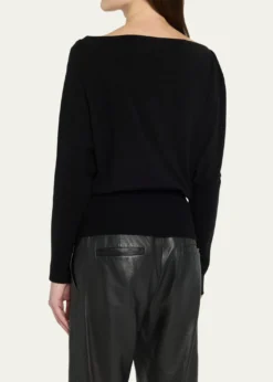 SIMKHAILavina Draped Off-Shoulder Sweater