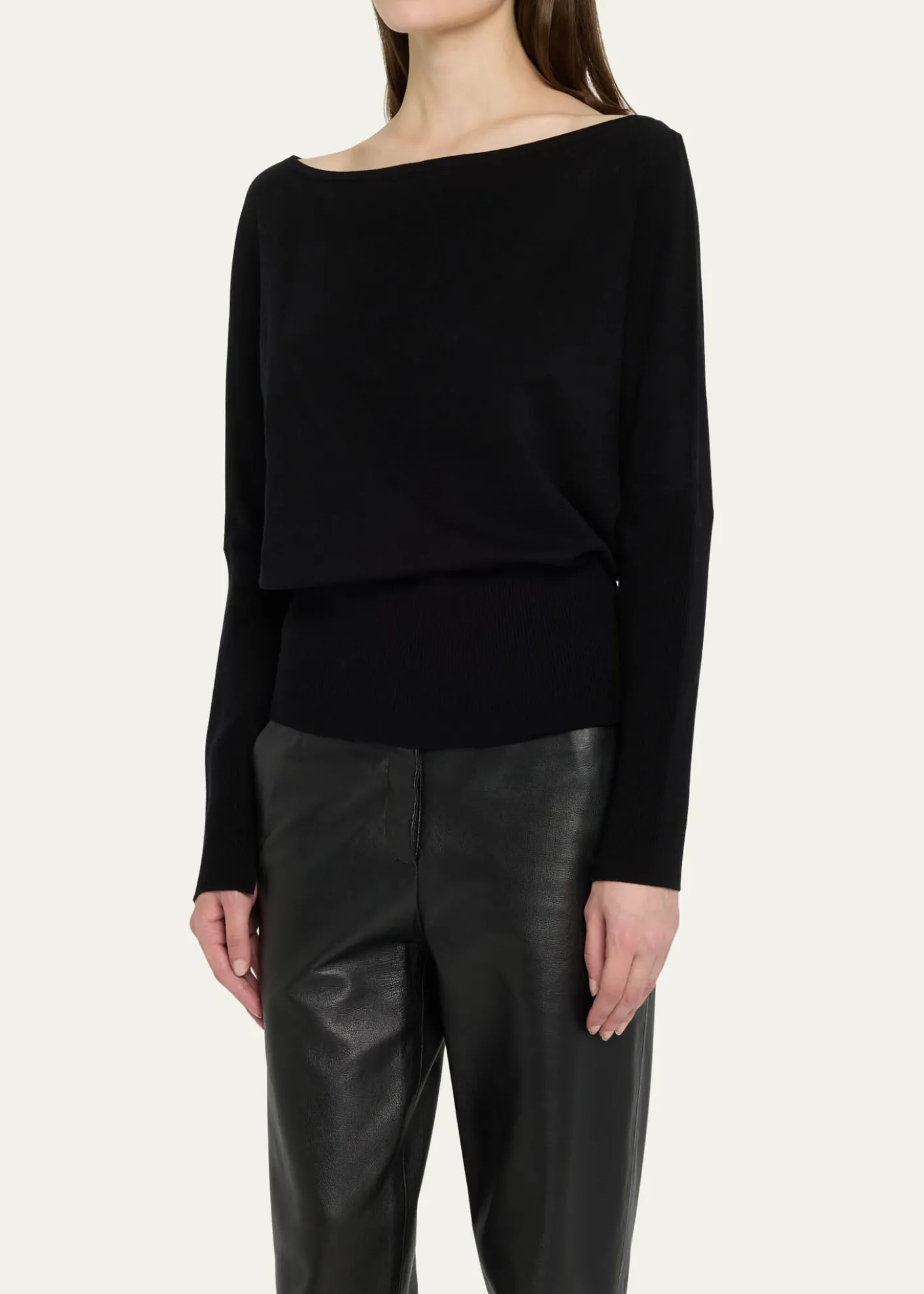 SIMKHAILavina Draped Off-Shoulder Sweater