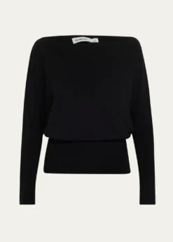 SIMKHAILavina Draped Off-Shoulder Sweater