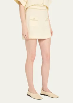 SIMKHAILeighton Boucle Mini Skirt