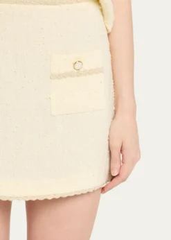 SIMKHAILeighton Boucle Mini Skirt