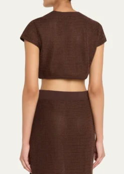 SIMKHAILidie Knit Crop Top