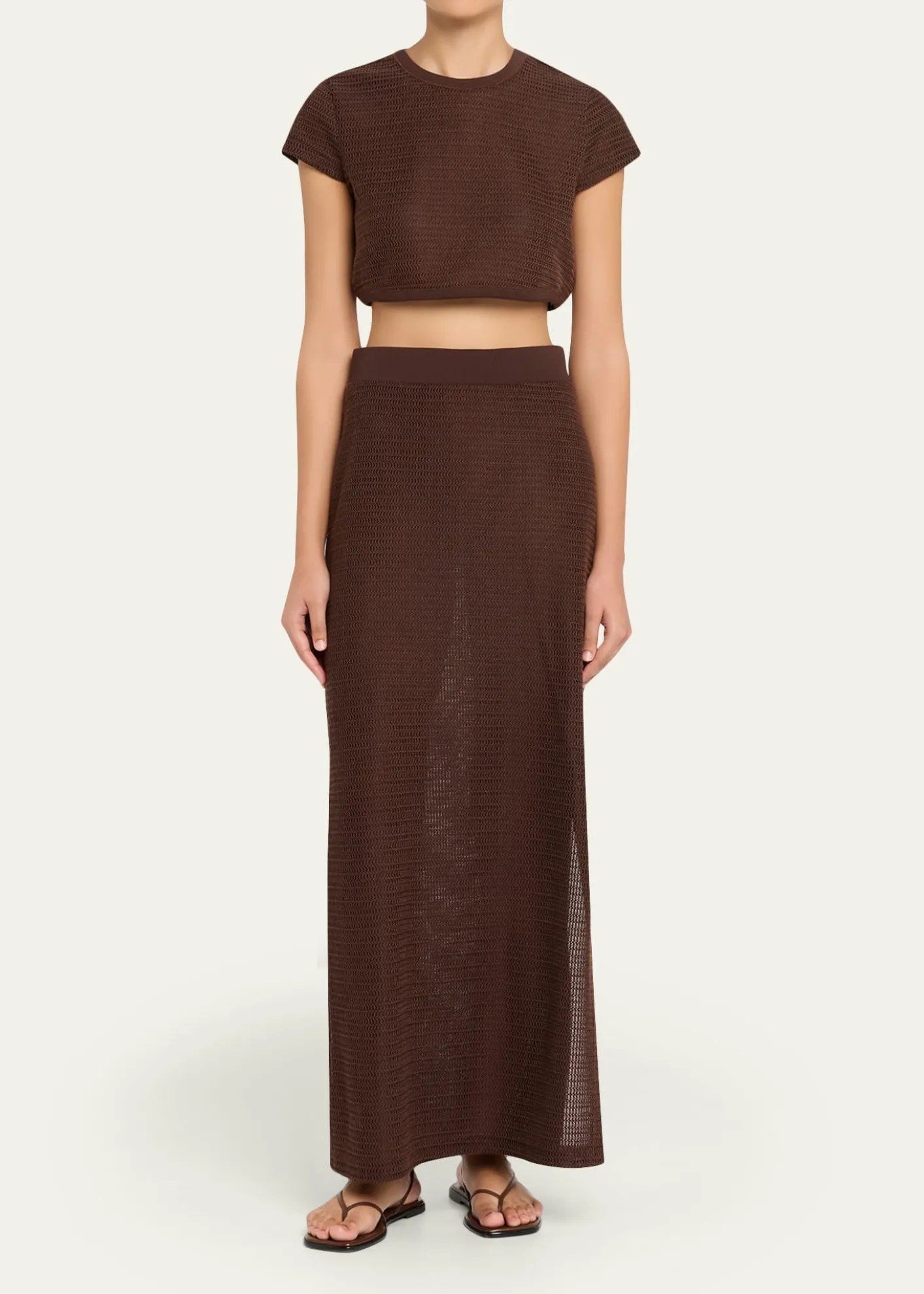 SIMKHAILidie Knit Crop Top