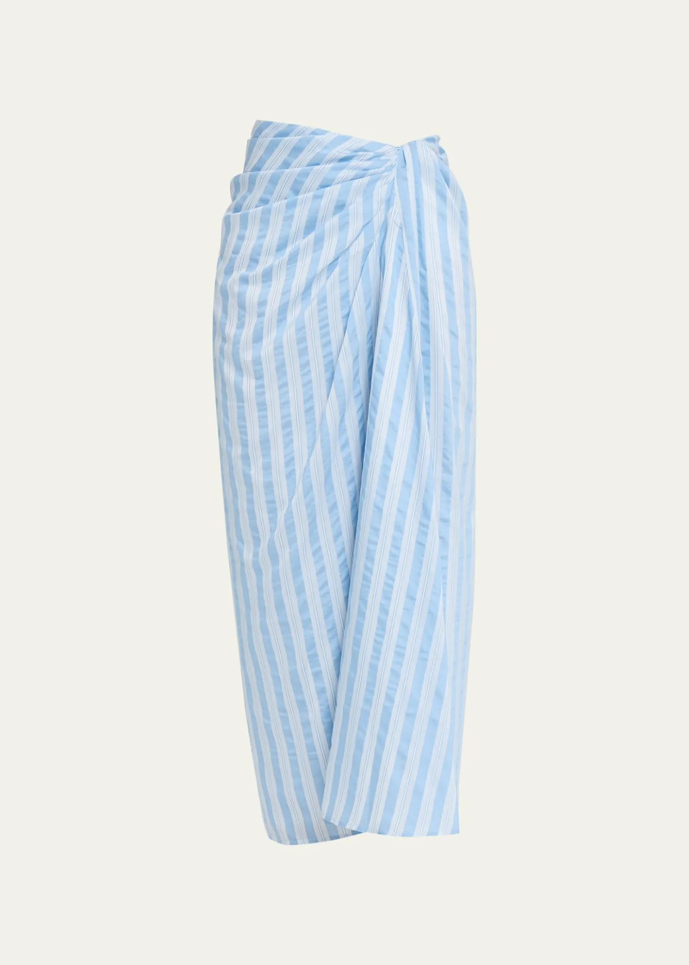 SIMKHAILiorra Draped Midi Skirt