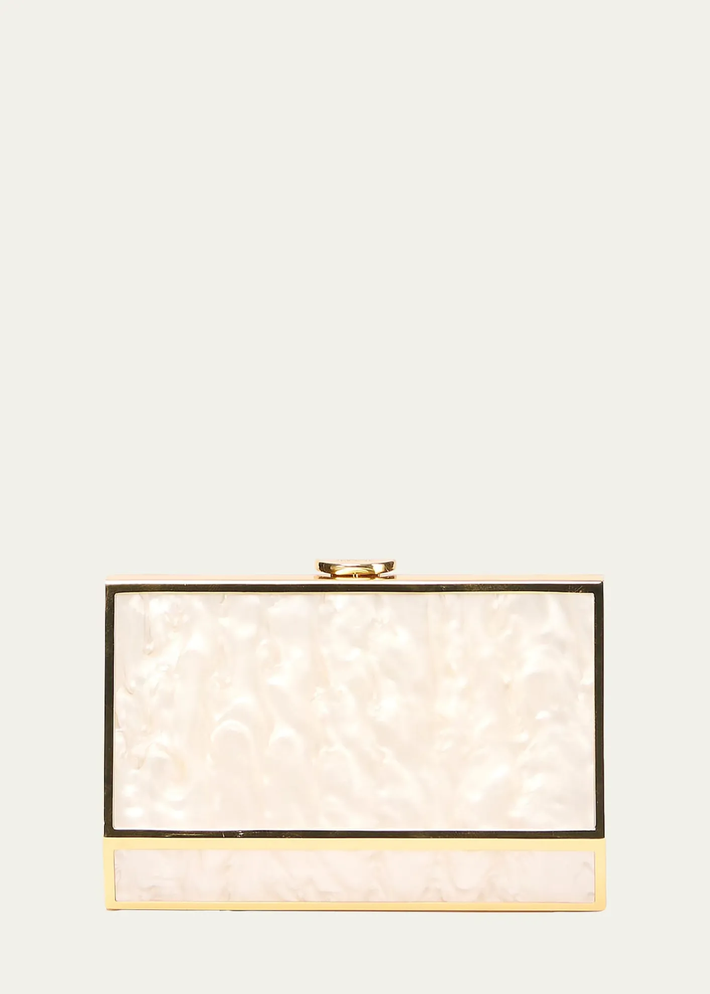 SIMKHAIMaddox Marbled Acrylic Clutch Bag