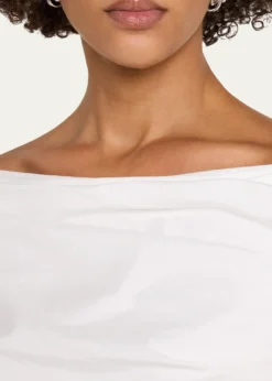 SIMKHAIMaisel Gathered Cotton Top