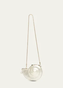 SIMKHAIMarion Acrylic Shell Clutch Bag