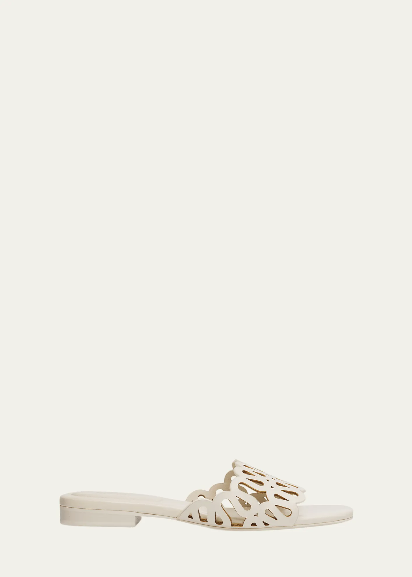 SIMKHAIMcCall Laser-Cut Leather Sandals