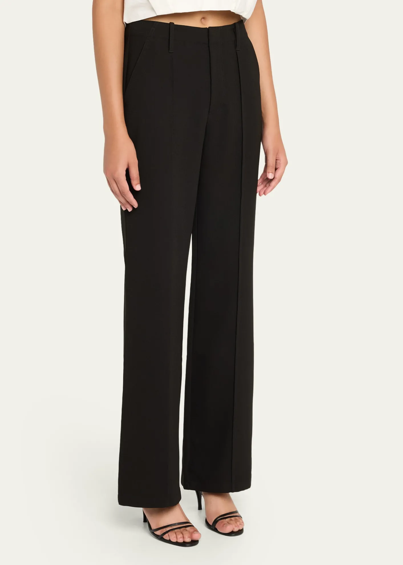 SIMKHAIMichelle Pintuck Cropped Pants