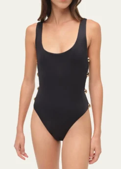 SIMKHAIMona Studded One-Piece Swimsuit