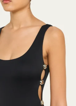 SIMKHAIMona Studded One-Piece Swimsuit