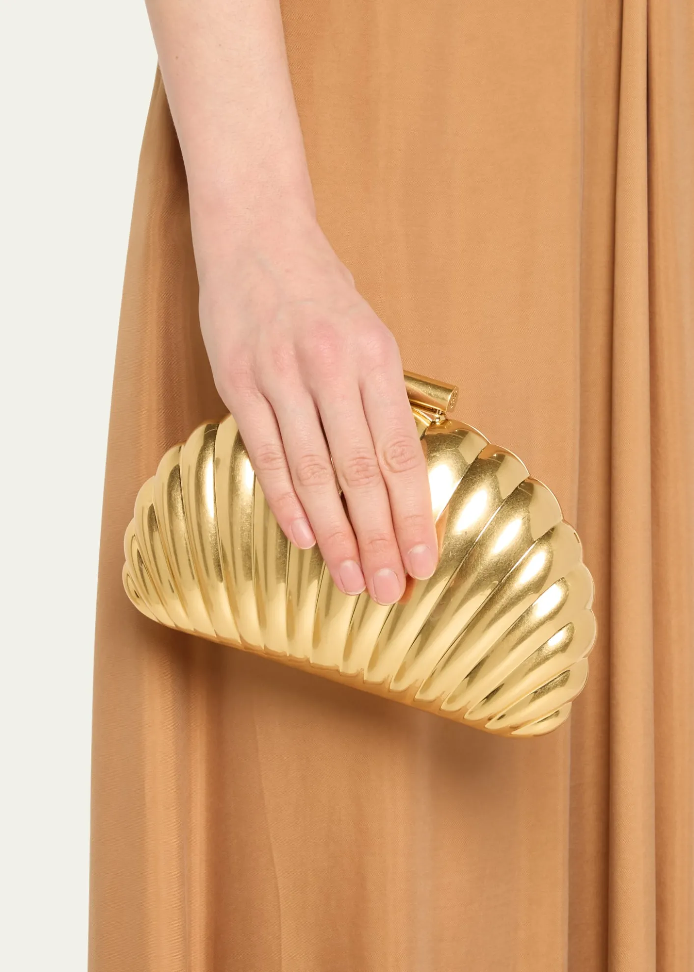 SIMKHAIMonet Shell Clutch Bag