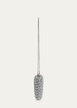 SIMKHAIMorgan Woven Rhinestone Clutch Bag
