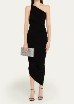 SIMKHAIMorgan Woven Rhinestone Clutch Bag