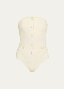 SIMKHAINatalie Strapless One-Piece Swimsuit