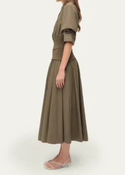 SIMKHAIOvie Midi Skirt