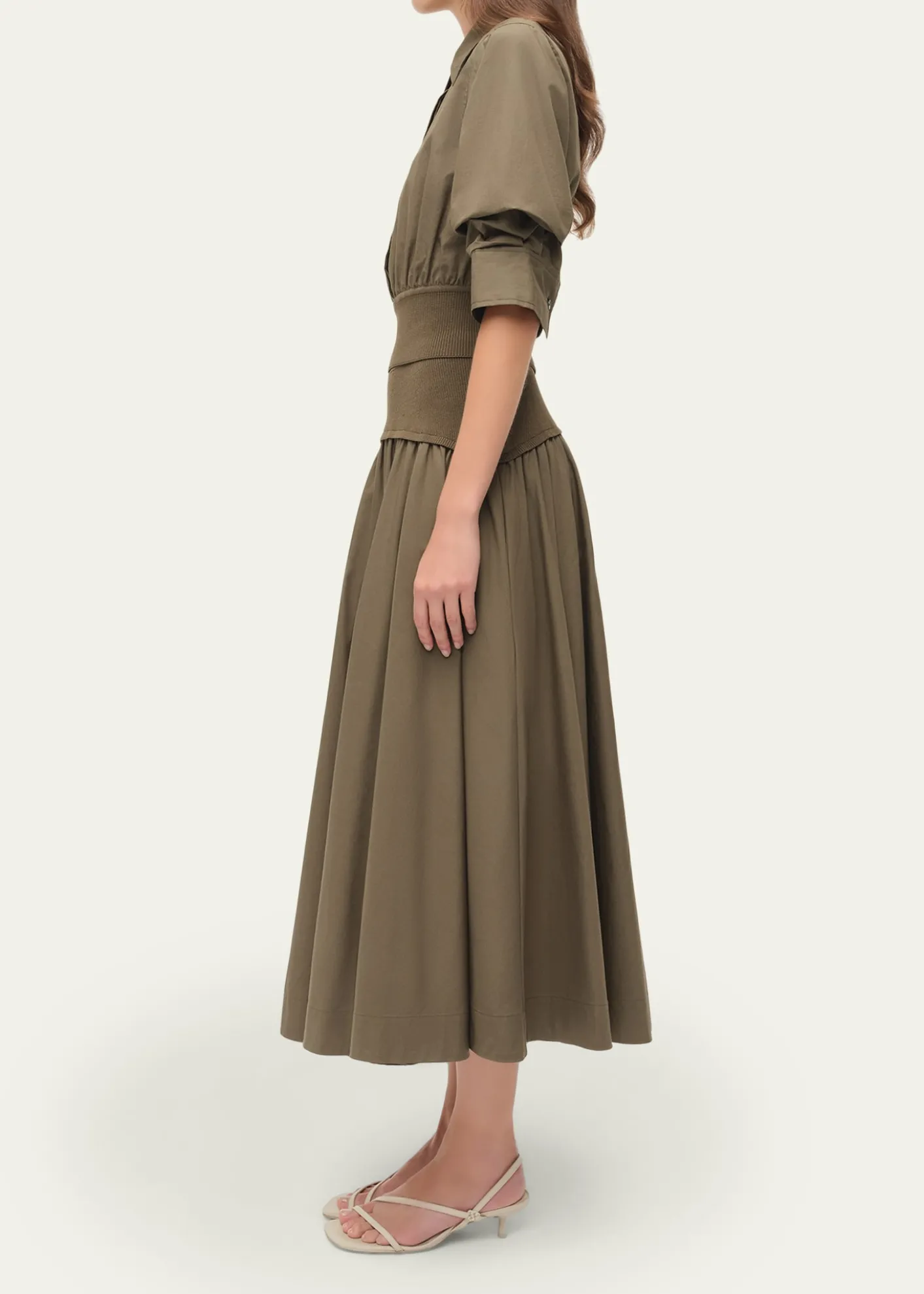 SIMKHAIOvie Midi Skirt