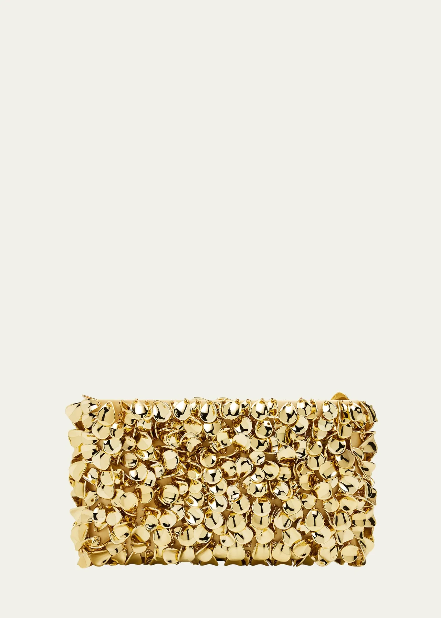 SIMKHAIReese Metallic Beaded Clutch Bag