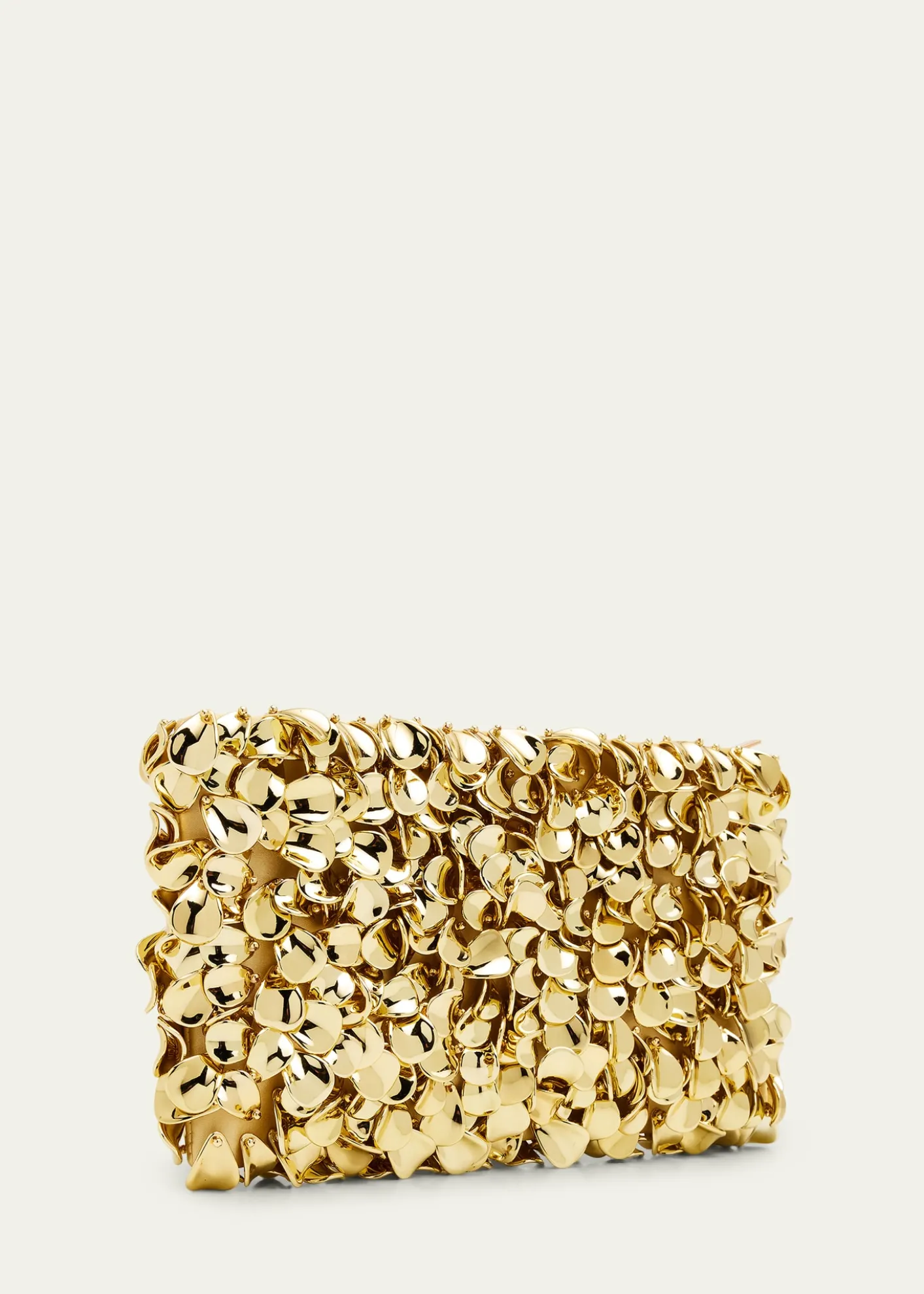 SIMKHAIReese Metallic Beaded Clutch Bag