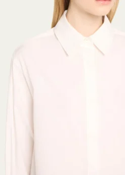 SIMKHAIRenata Cropped Button-Front Shirt