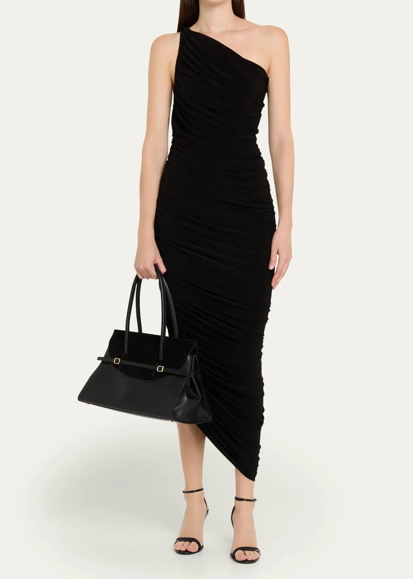 SIMKHAIRiver Suede Flap Leather Shoulder Bag