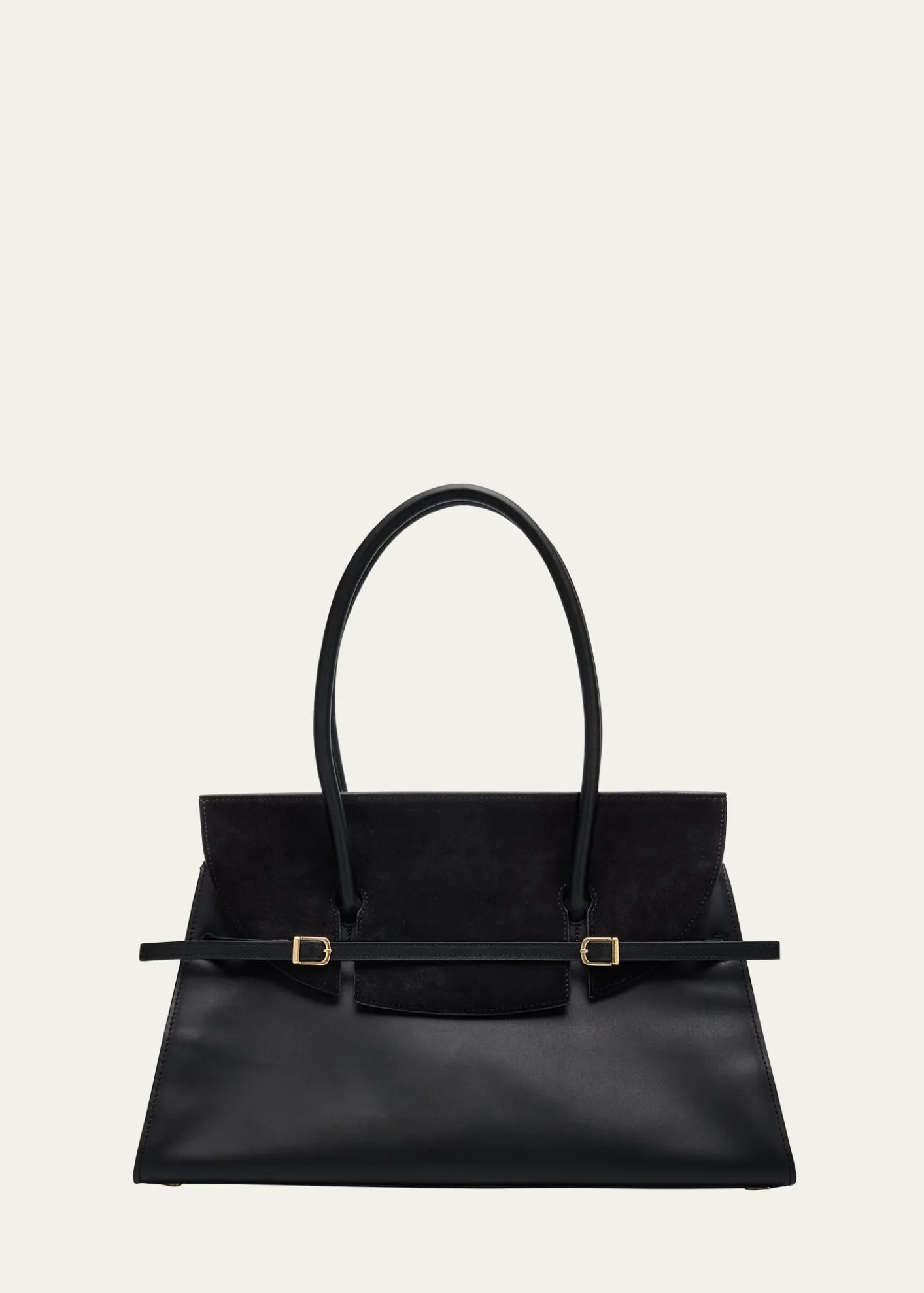 SIMKHAIRiver Suede Flap Leather Shoulder Bag