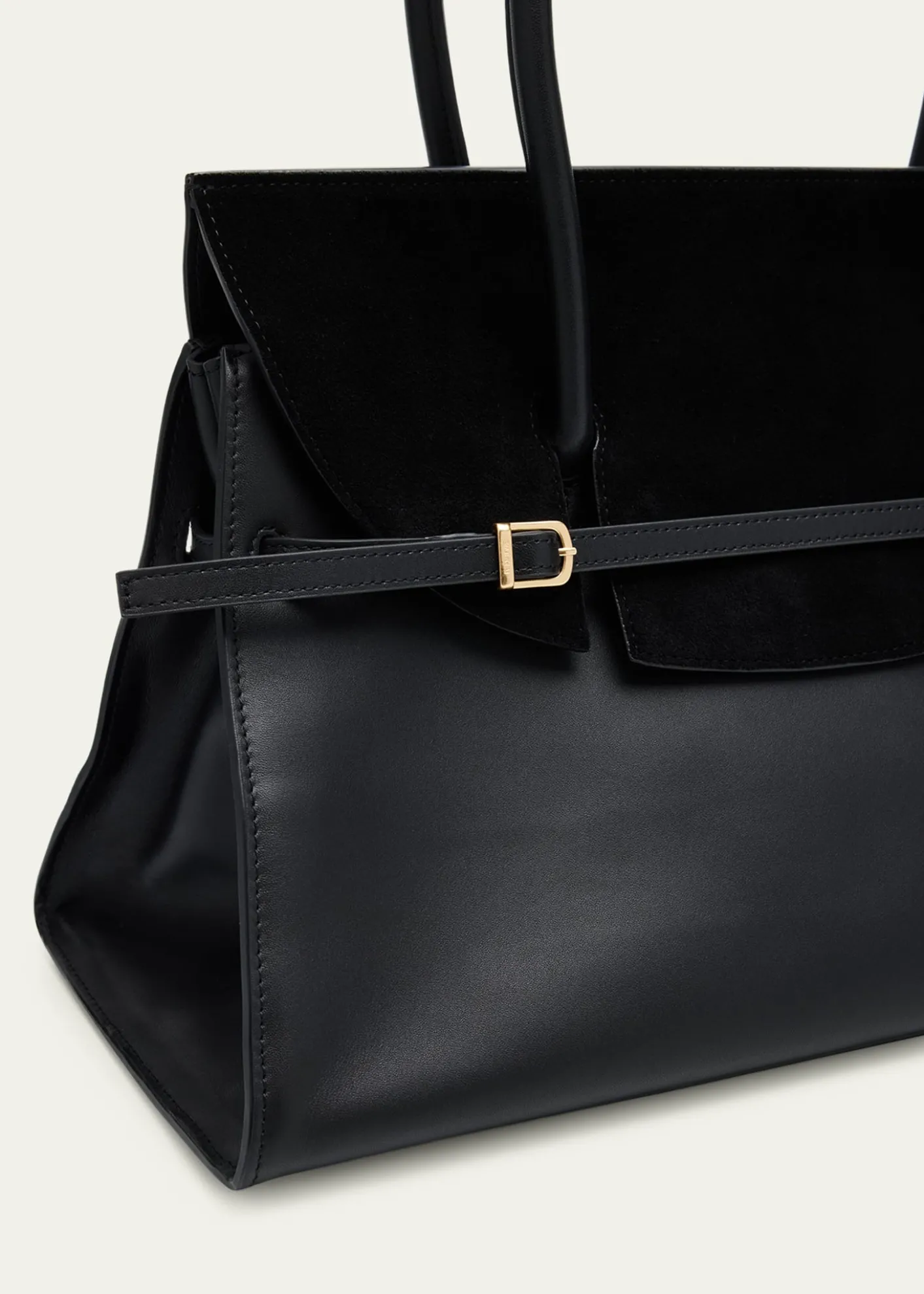 SIMKHAIRiver Suede Flap Leather Shoulder Bag