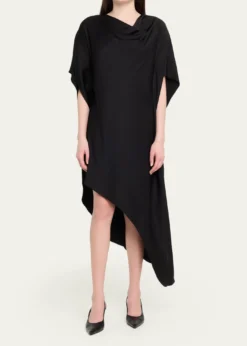 SIMKHAISadia Satin Mini Cape Dress