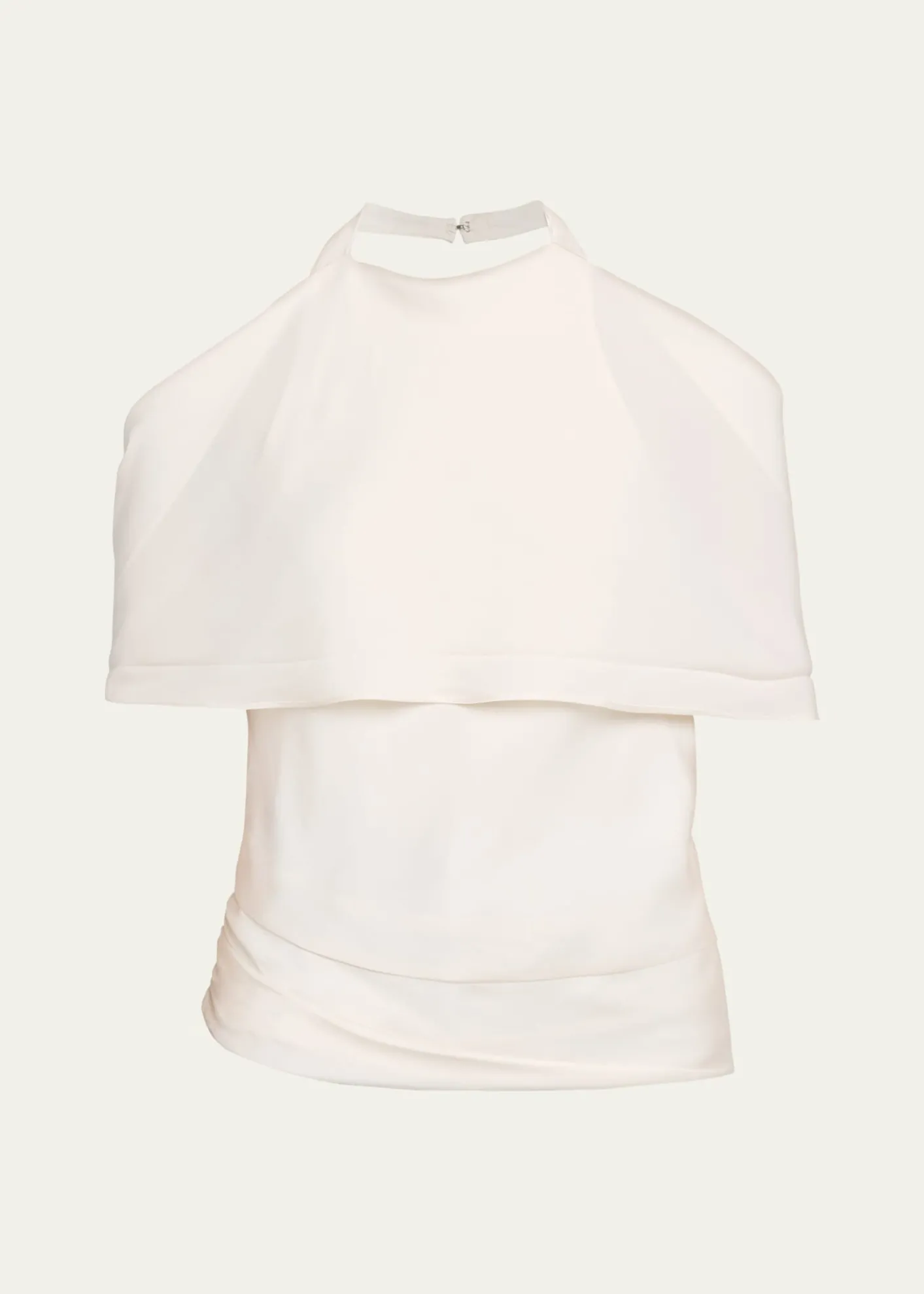 SIMKHAISamira Satin Cape Top