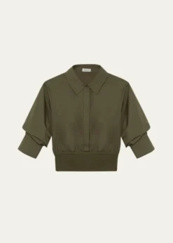 SIMKHAIStiles Knit Cotton Shirt