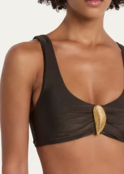 SIMKHAIVeyra Shell Bikini Top