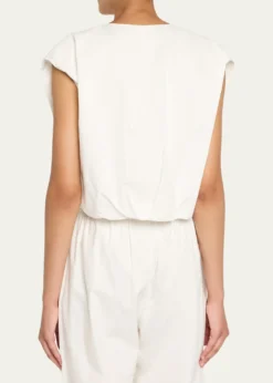 SIMKHAIWrenli Pleated Top