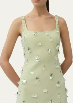 SIMKHAIZiva Sleeveless Embellished Mini Dress