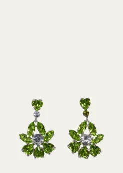 Simone RochaHeartbloom Drop Earrings