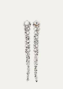 Simone RochaCrystal Drip Earrings
