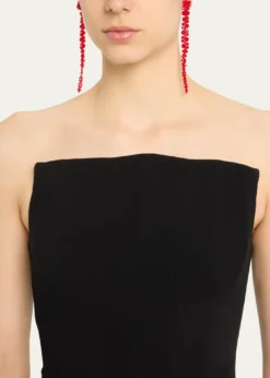 Simone RochaCrystal Drip Earrings