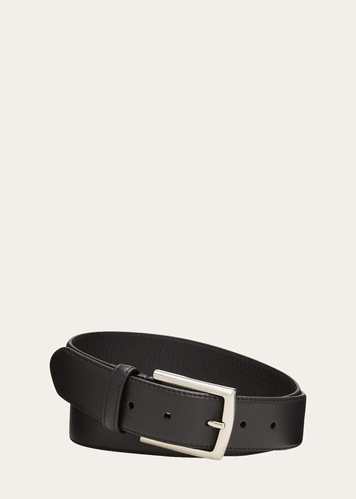 Simonnot GodardMen's Luma Matte Leather Belt