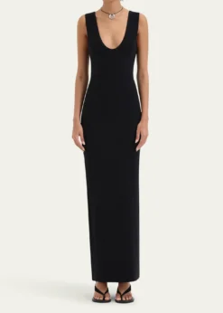 SIRChiara Scoop-Neck Maxi Dress