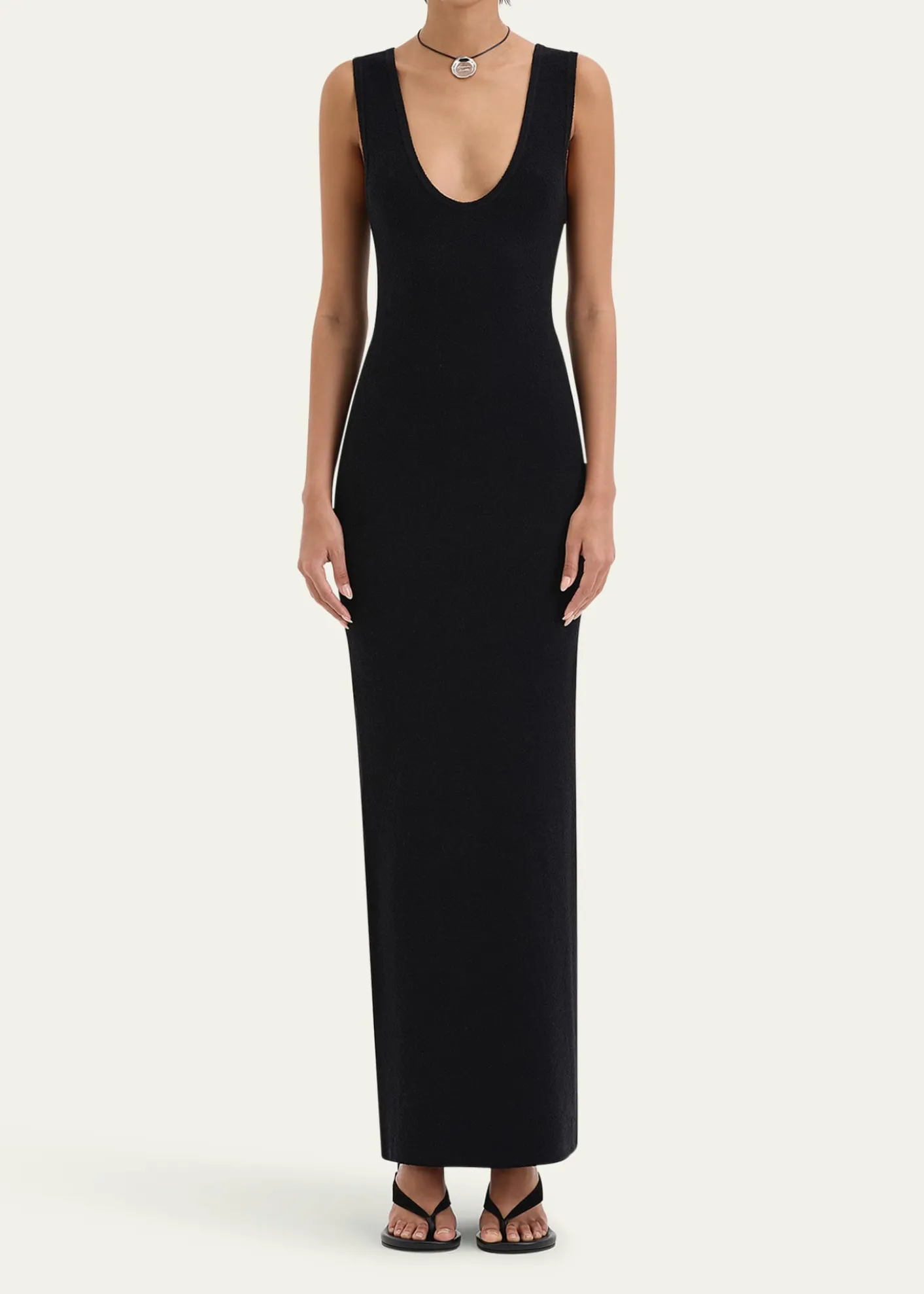 SIRChiara Scoop-Neck Maxi Dress